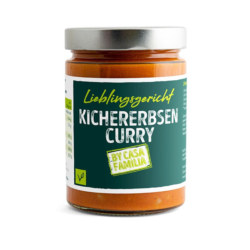 Kichererbsen-Curry - Lieblingsgericht by Casa Familia